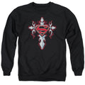 Superman Gothic Steel Logo Crewneck Sweatshirt