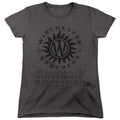 Supernatural Winchester Anti-Possession Symbol Womens T-Shirt