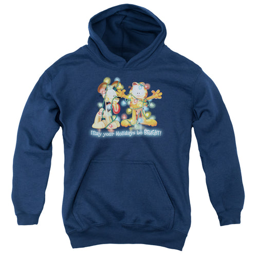Garfield Bright Holidays Youth Hoodie