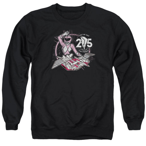 Mighty Morphin Power Rangers Pink 25 Crewneck Sweatshirt