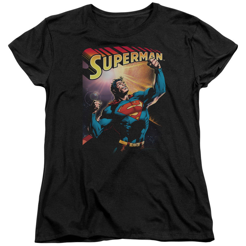 Superman Victory Womens T-Shirt