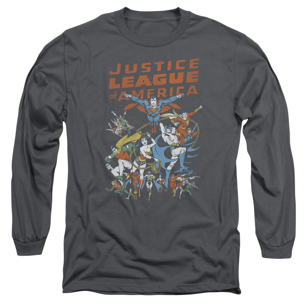Justice League Big Group Long Sleeve T-Shirt
