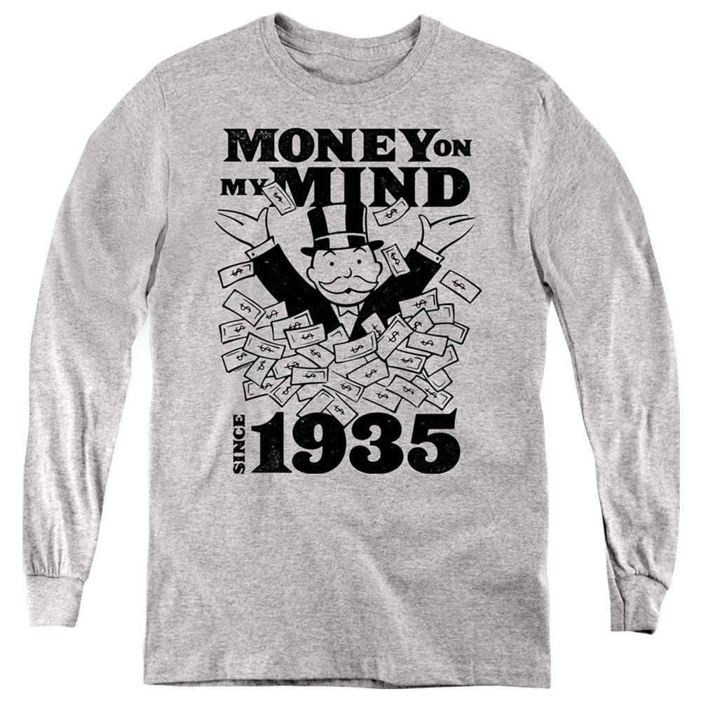 Monopoly Money Mind Since 35 Youth Long Sleeve T-Shirt