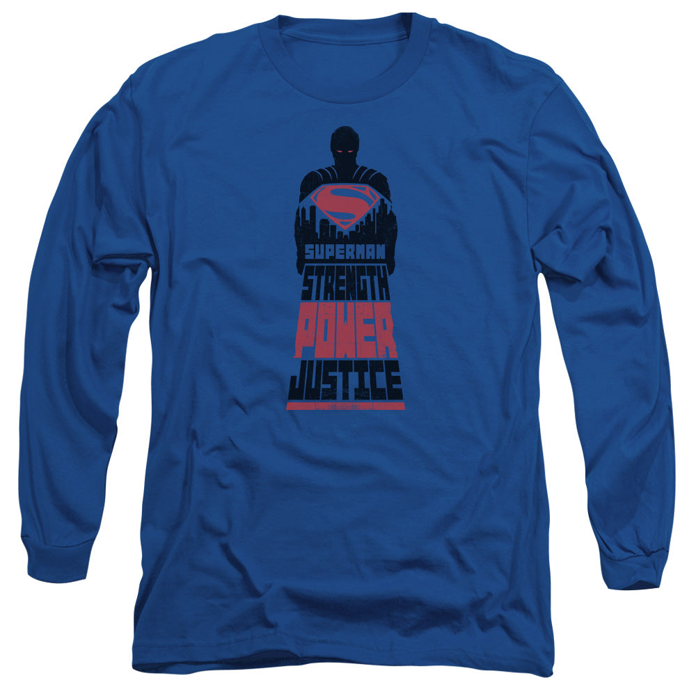Batman v Superman Super Justice Long Sleeve T-Shirt