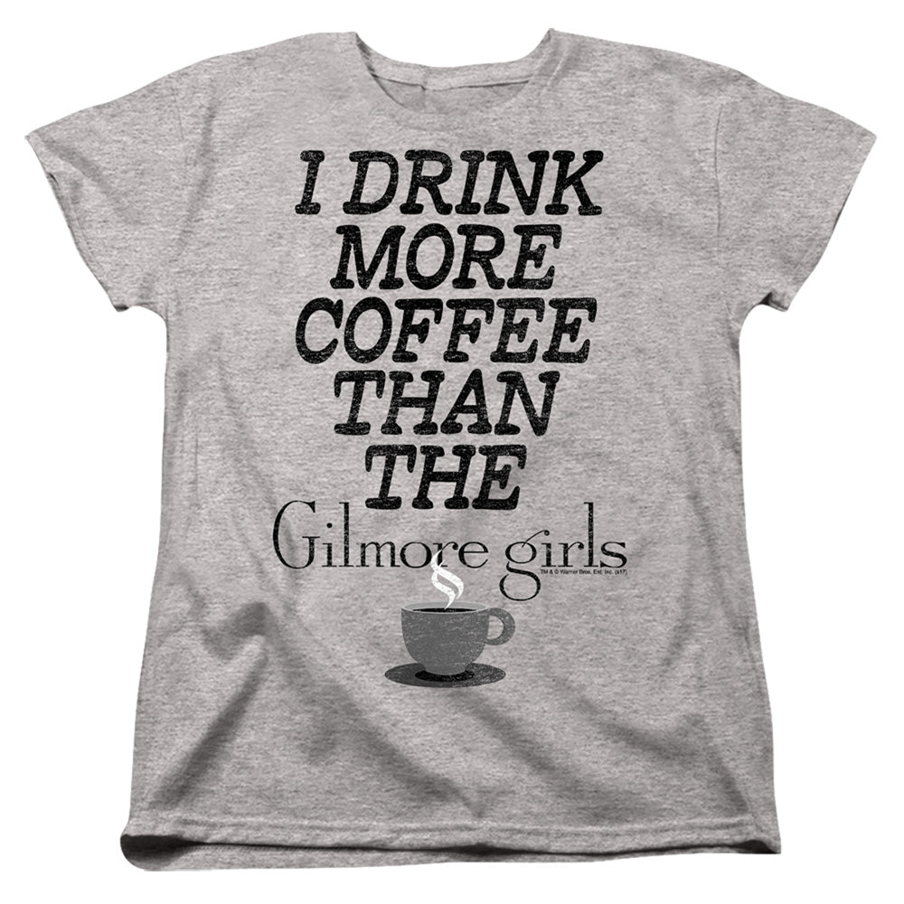 Gilmore Girls More Coffee Womens T-Shirt