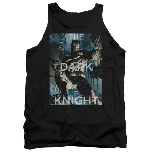 Batman Fighting The Storm Tank Top