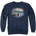 Wild Wings Hunter's Moon Wolves Crewneck Sweatshirt