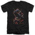 Batman Crimson Knight V-Neck T-Shirt