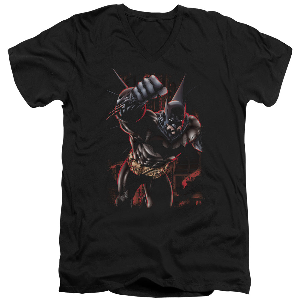 Batman Crimson Knight V-Neck T-Shirt