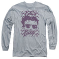 Betty Boop Summer Shades Athletic Heather Long Sleeve T-Shirt