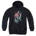 Batman v Superman Ripped Trio 2 Youth Hoodie