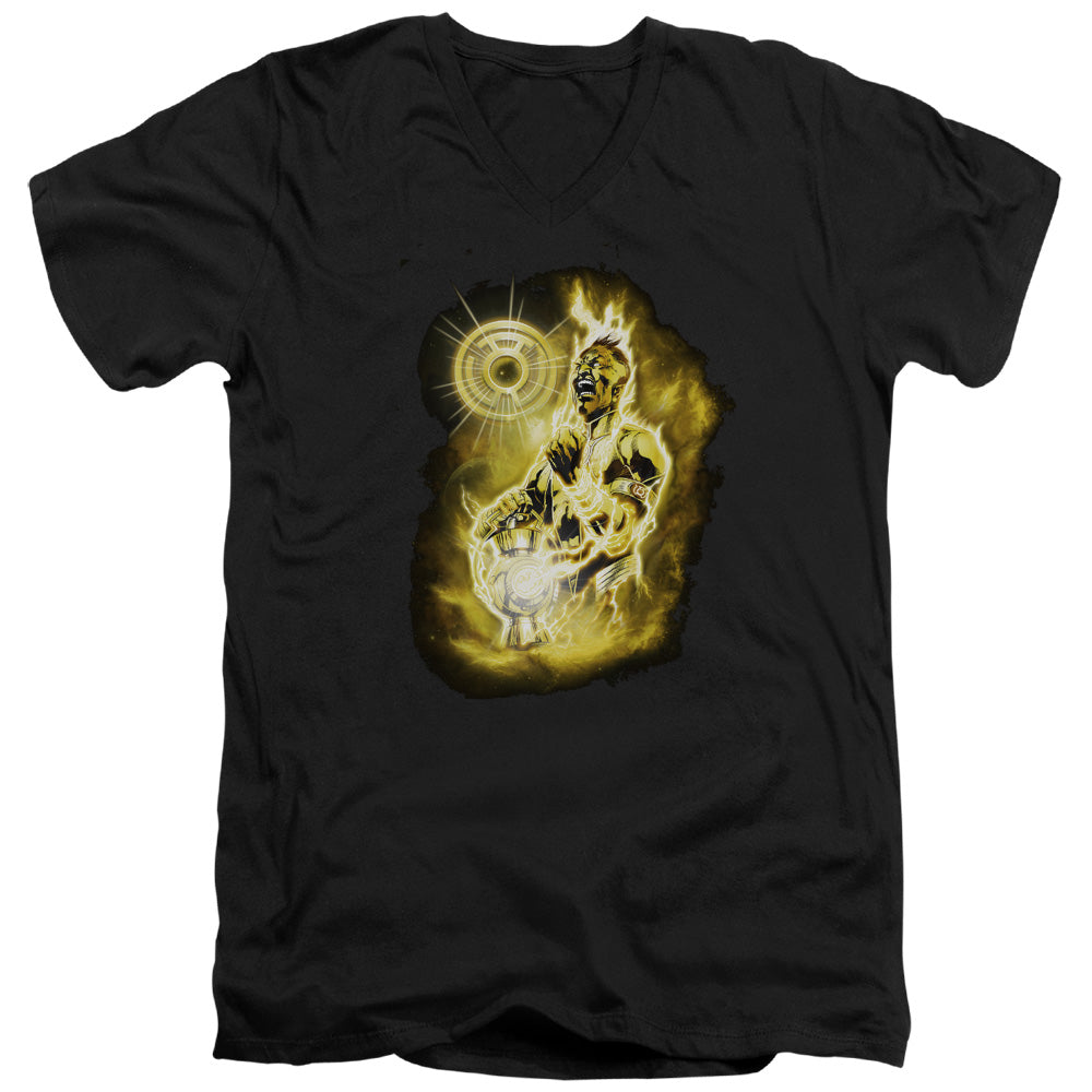 Green Lantern Sinestro Nebula V-Neck T-Shirt