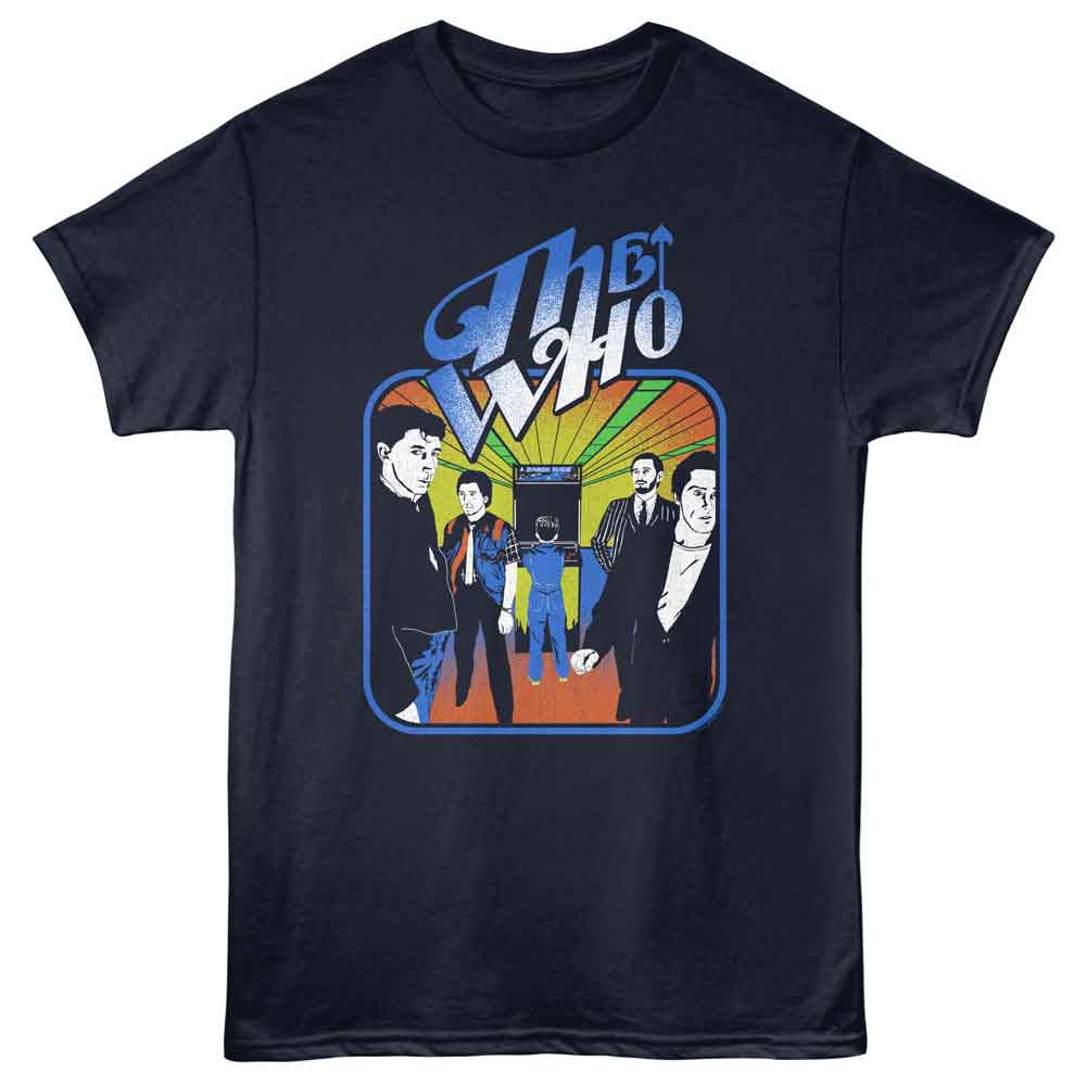 Pinball Wizard The Who t-shirt in navy