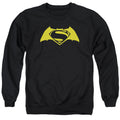 Batman v Superman Simple Logo Crewneck Sweatshirt