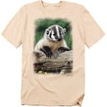 Wild Wings Out of the Meadow Badger T-Shirt