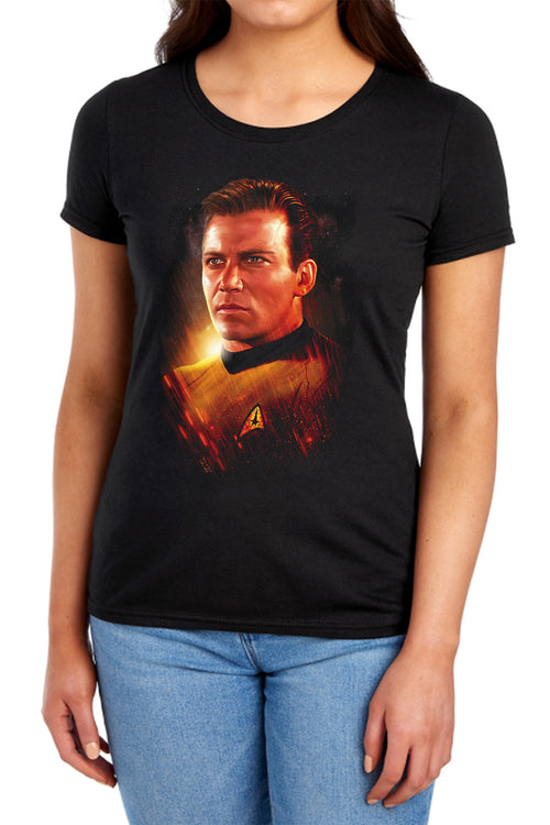 Star Trek Epic Kirk Womens T-Shirt