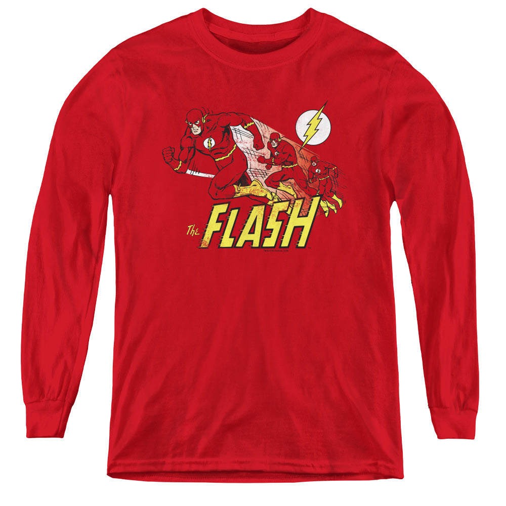 The Flash Crimson Comet Youth Long Sleeve T-Shirt