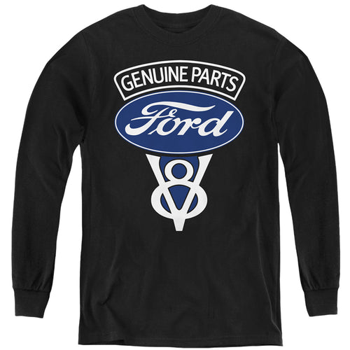 Ford V8 Genuine Parts Youth Long Sleeve T-Shirt