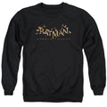 Batman Ak Flame Logo Crewneck Sweatshirt