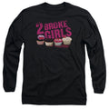 2 Broke Girls Cupcakes Long Sleeve T-Shirt