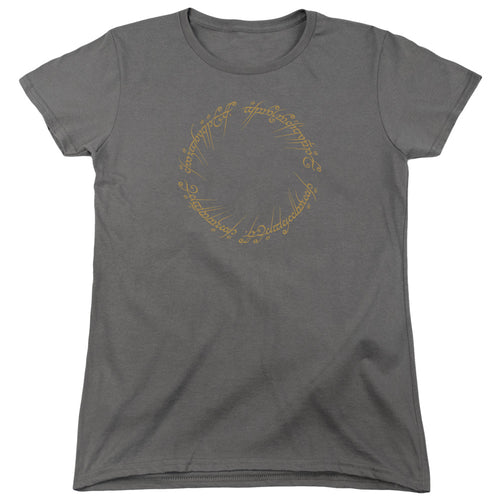 Lord of the Rings One Ring Womens T-Shirt