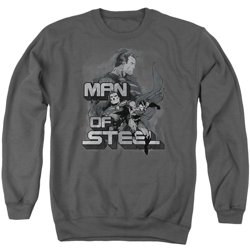 Superman Steel Poses Crewneck Sweatshirt