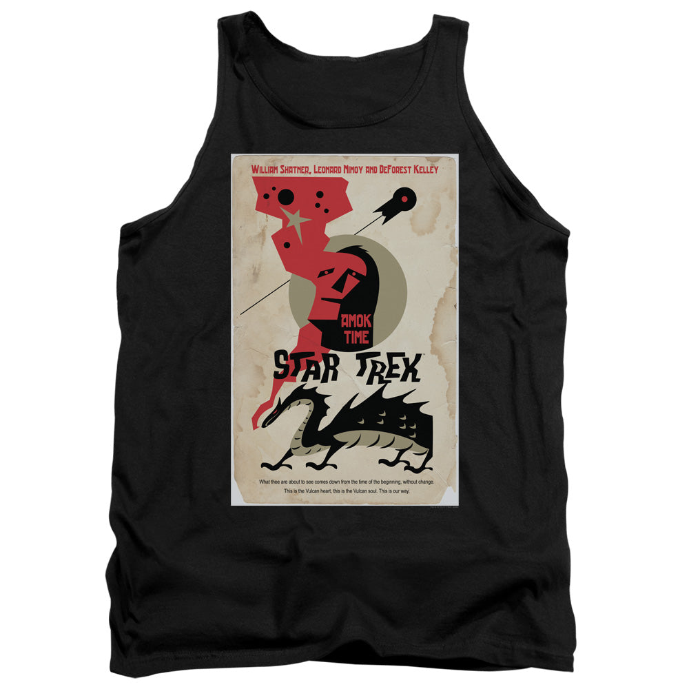 Star Trek Juan Ortiz Amok Time Black Tank Top