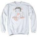 Betty Boop Classic with Pup Crewneck Sweatshirt