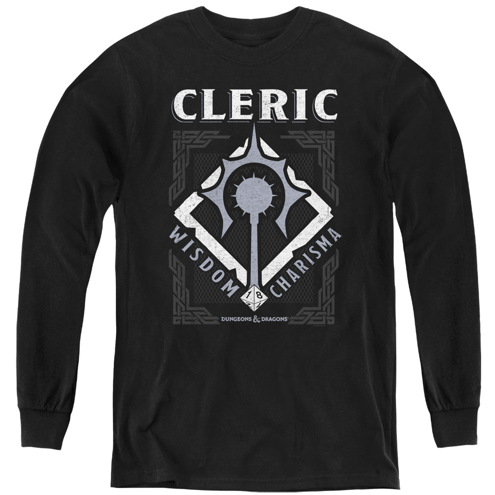 Dungeons & Dragons Cleric Youth Long Sleeve T-Shirt