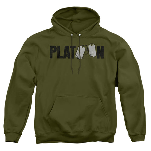Platoon Dog Tag Logo Pullover Hoodie