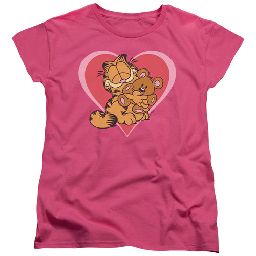 Garfield Cute Ncuddly Womens T-Shirt