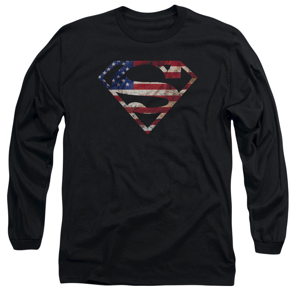 Superman Super Patriot Long Sleeve T-Shirt