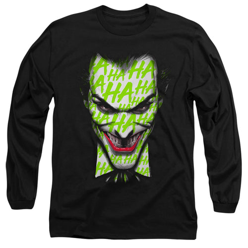 Batman Ha Ha Smile Long Sleeve T-Shirt