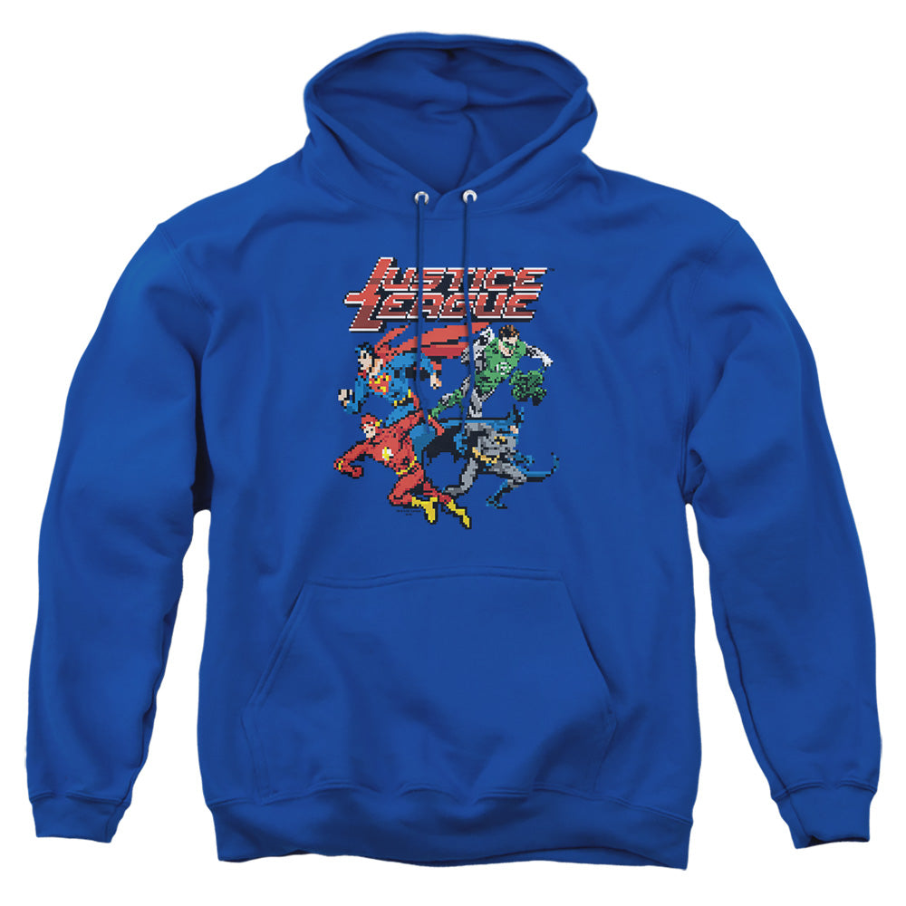 Justice League Pixel League Pullover Hoodie