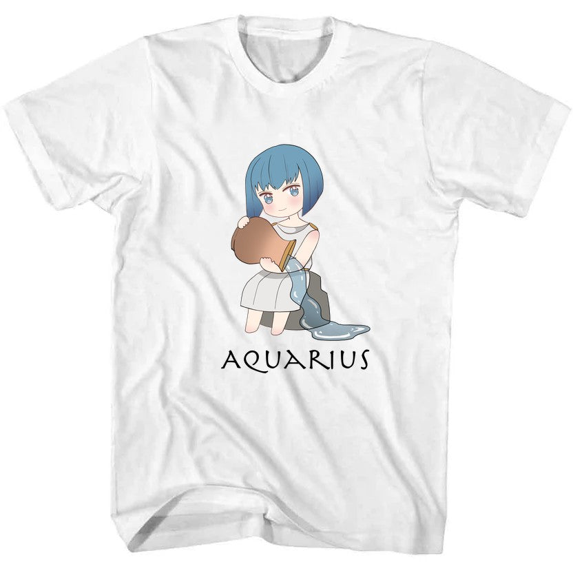 Cute Aquarius White