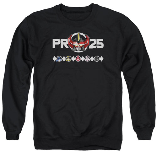 Mighty Morphin Power Rangers Megazord 25 Crewneck Sweatshirt