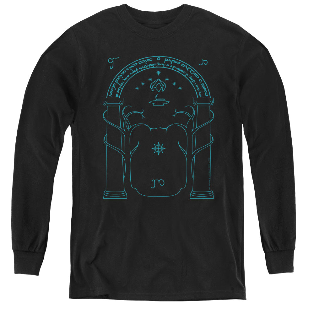 Lord of the Rings Doors Of Durin Youth Long Sleeve T-Shirt