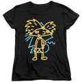 Hey Arnold Hey Arnold Neon Womens T-Shirt
