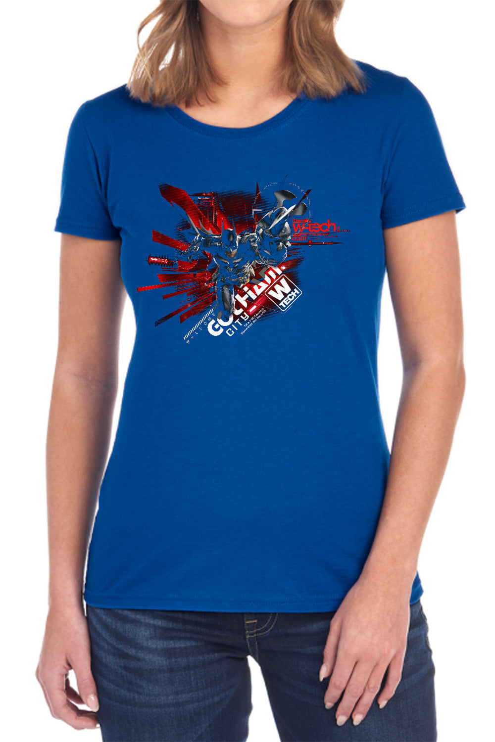 Batman Ak Tech Womens T-Shirt