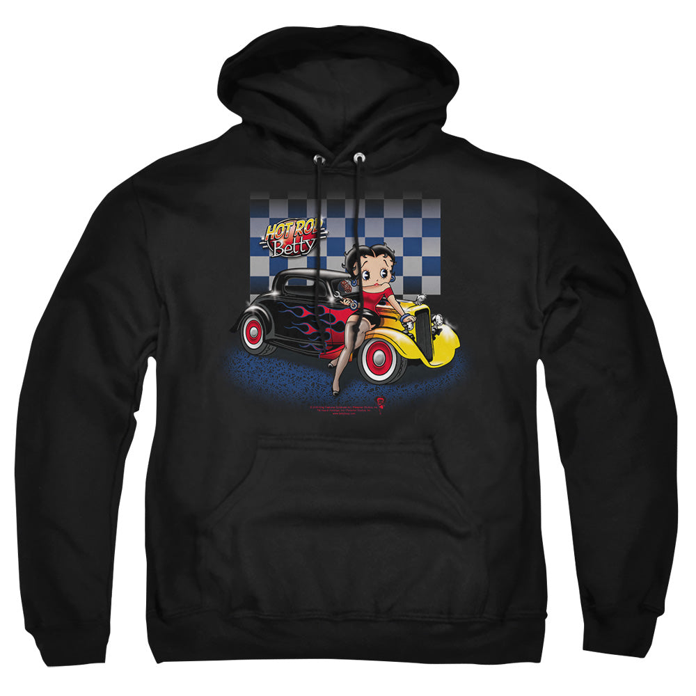 Betty Boop Hot Rod Boop Pullover Hoodie