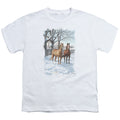 Wild Wings Coffee and Chocolate Horses Youth/Toddler T-Shirt