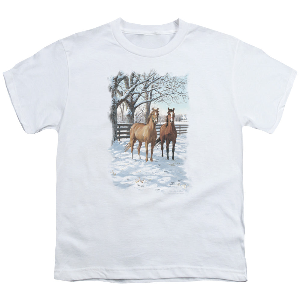 Wild Wings Coffee and Chocolate Horses Youth/Toddler T-Shirt