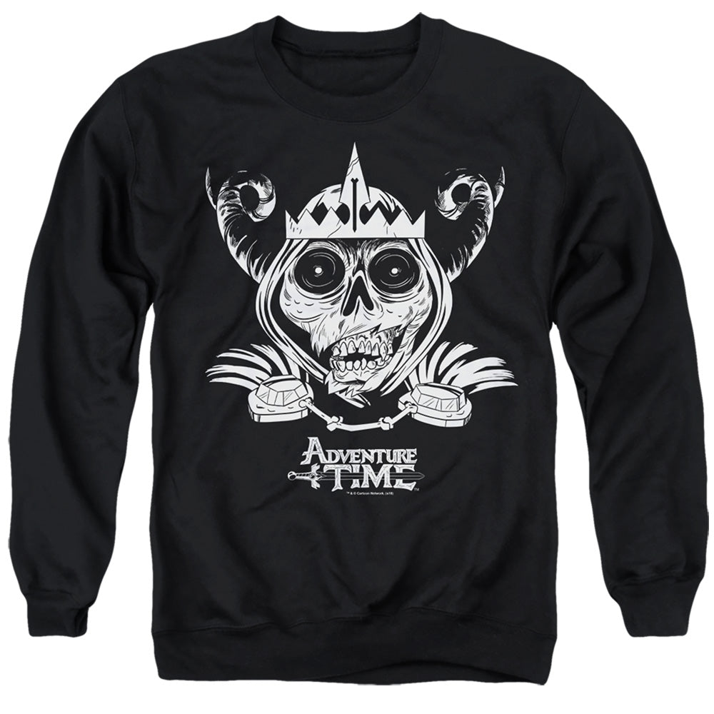 Adventure Time Skull Face Crewneck Sweatshirt