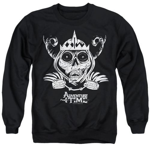 Adventure Time Skull Face Crewneck Sweatshirt