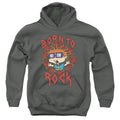 Rugrats Chuckie Was Born to Rock Youth Hoodie