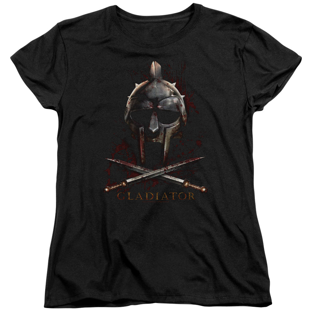 Gladiator Helmet Womens T-Shirt