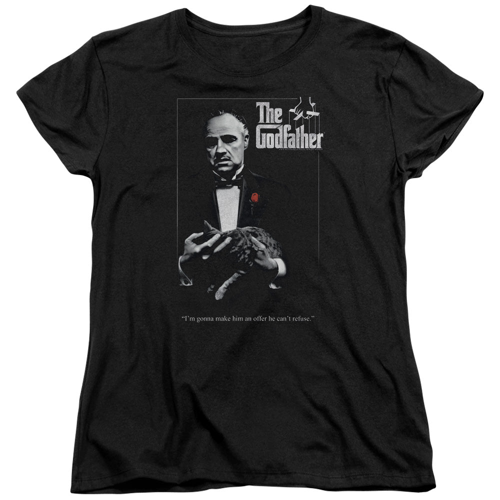 The Godfather Poster Womens T-Shirt