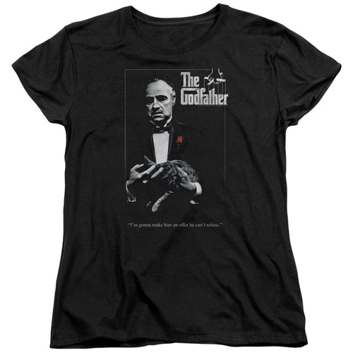 The Godfather Poster Womens T-Shirt