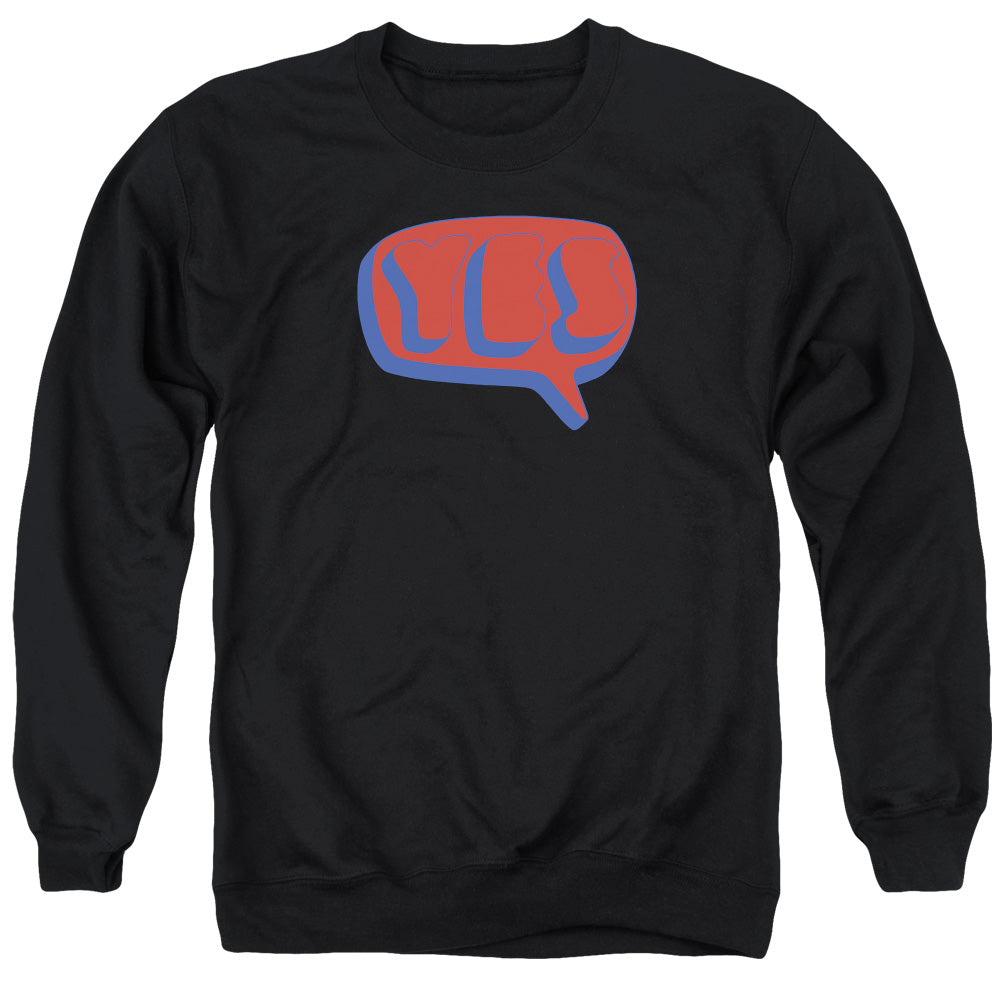 Yes Speech Bubble Logo Crewneck Sweatshirt