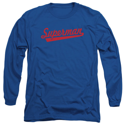 Superman S Tail Long Sleeve T-Shirt